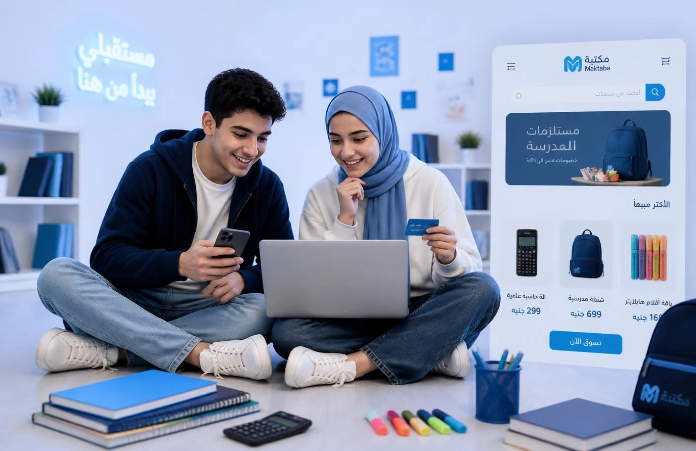 كيفية شراء الكتب والمنتجات التعليمية